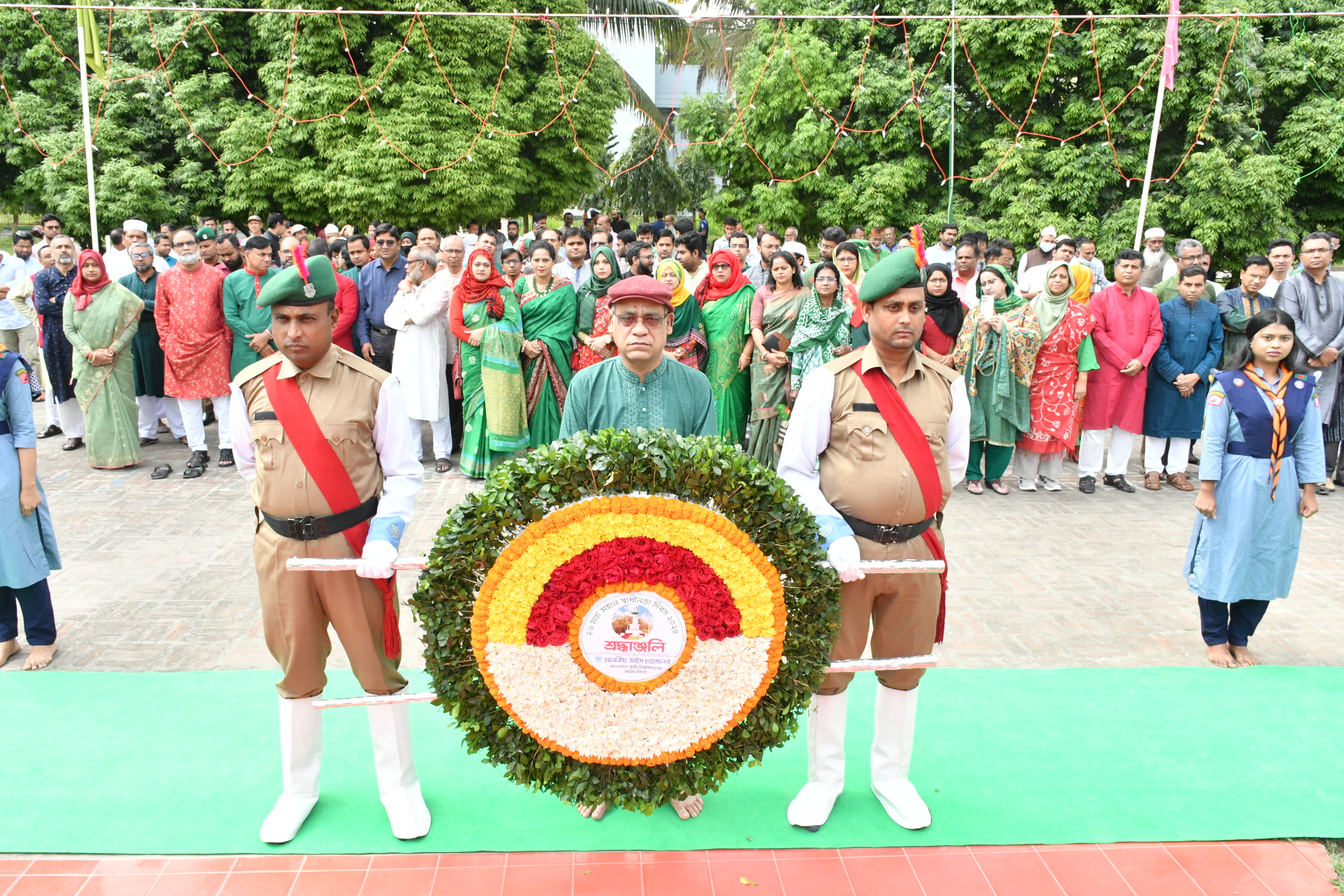 যথাযোগ্য মর্যাদায় বাকৃবিতে মহান স্বাধীনতা দিবস উদযাপিত