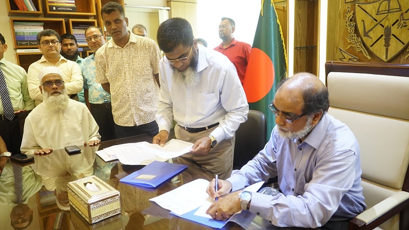 বাংলাদেশ কৃষি বিশ্ববিদ্যালয়ের নবনিযুক্ত ভাইস-চ্যান্সেলর হিসেবে প্রফেসর ড. মোঃ রফিকুল ইসলাম সরদার এর যোগদান