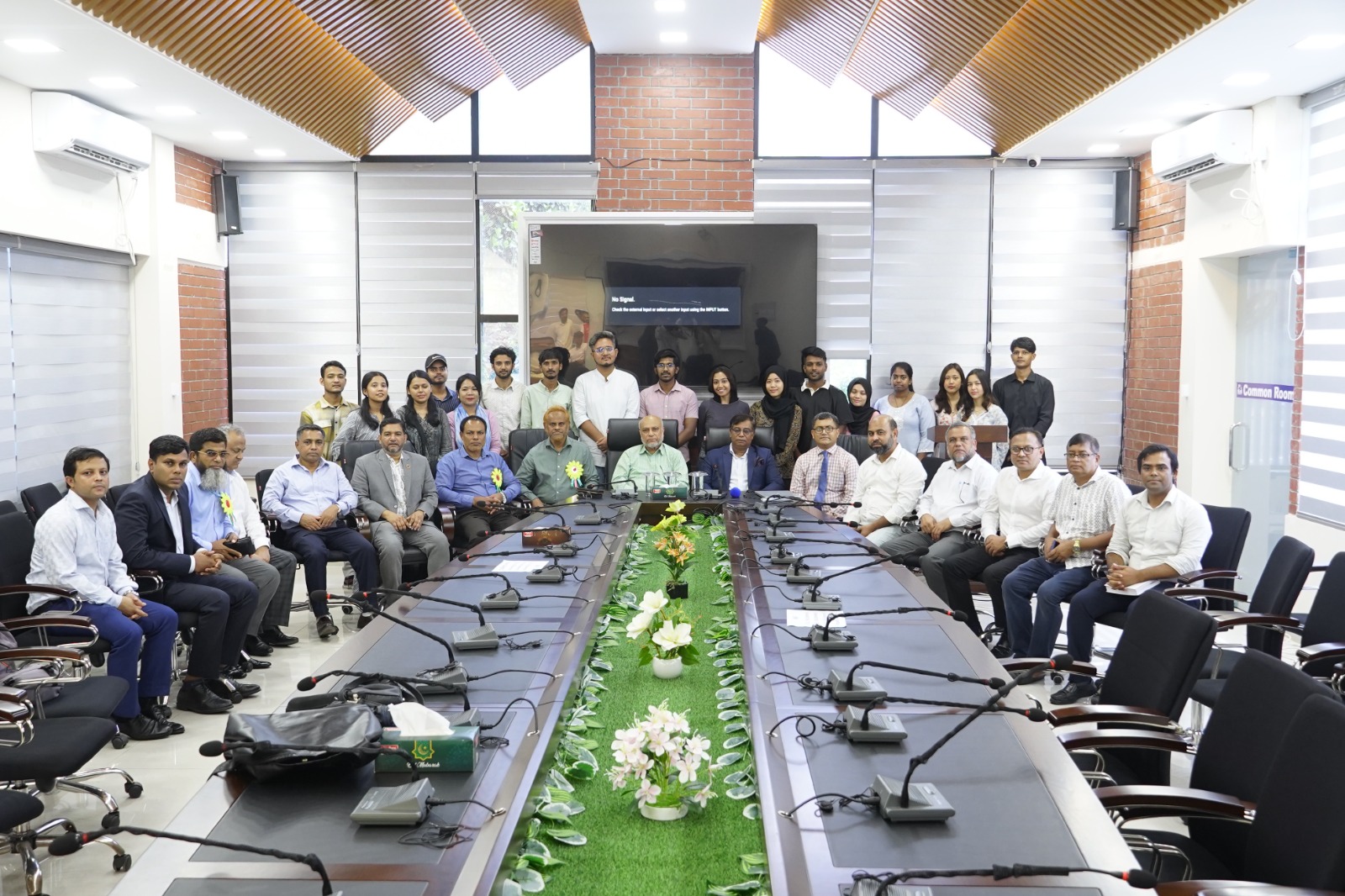 Discussion Meeting with Chairman of UGC for Wellbeing of Foreign Students at Bangladesh Agricultural University (BAU)